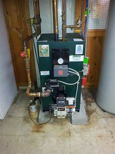 Outside Oil Boiler